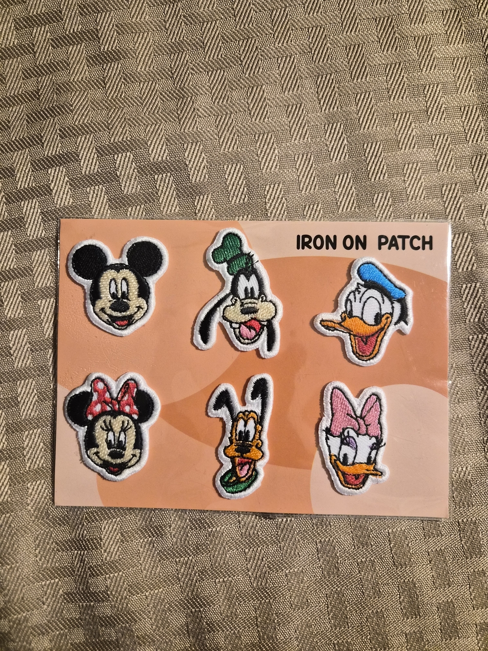 Disney Character Iron-On Patch Set for Kids - Multicolor